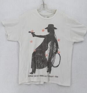 Beyoncé Cowboy Carter Rodeo Chitlin' Circuit Tour 2025 White T Shirt Sz M